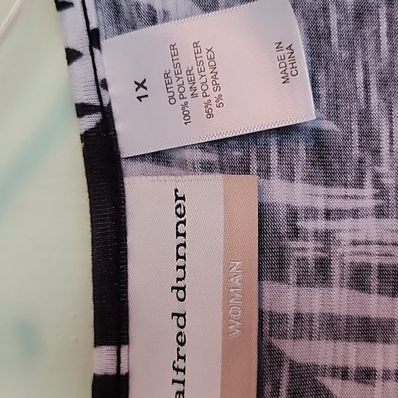 ALFRED DUNNER Serape Blouse with tank - Picture 3 of 4